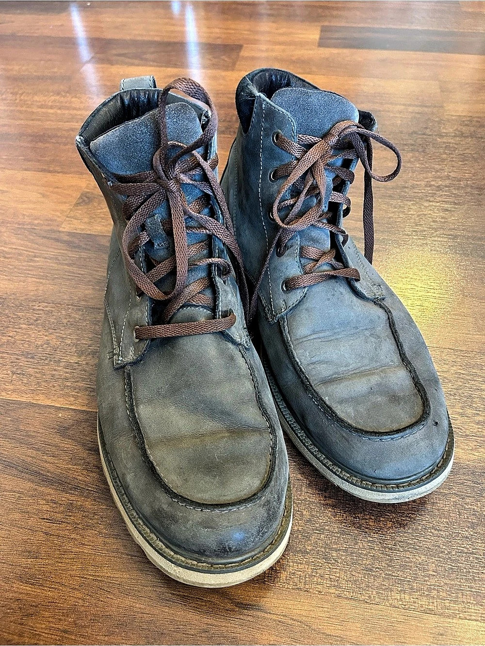 Sorel Madson Moc Toe Waterproof Boot Boots Brown & Gray US 12